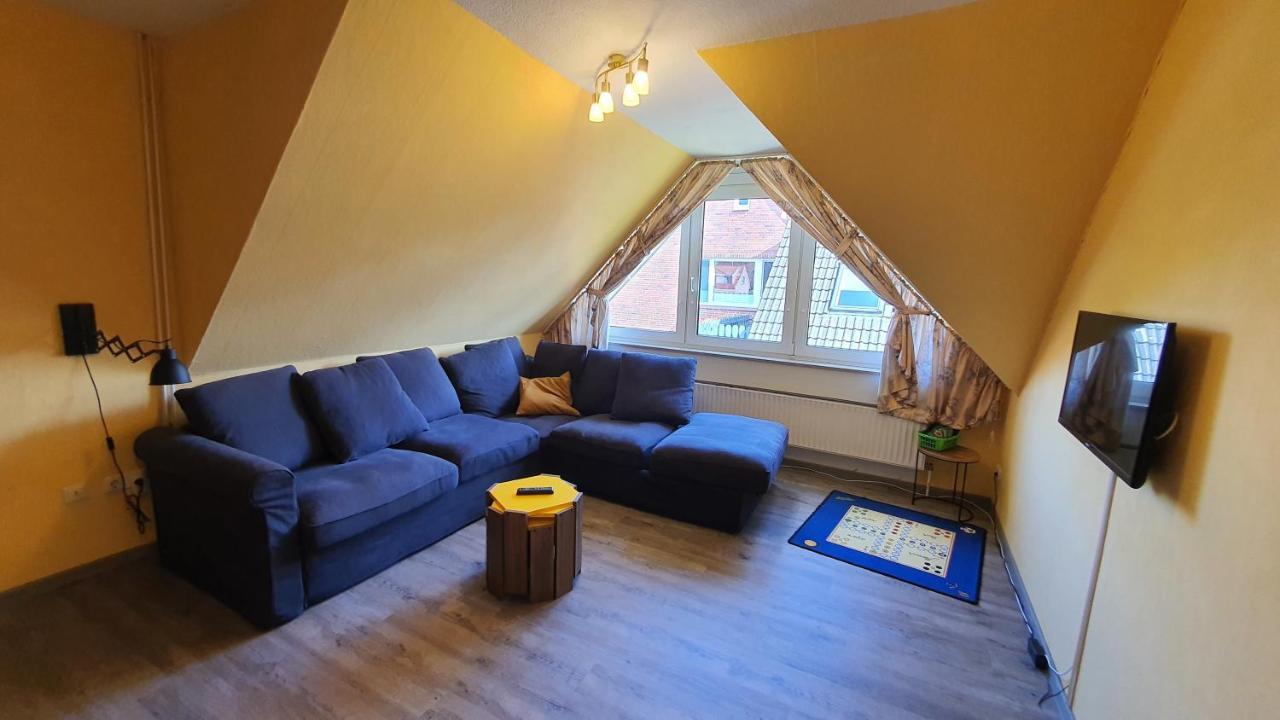 Friesenmeer Ferienwohnung Drei Bensersiel Exteriör bild