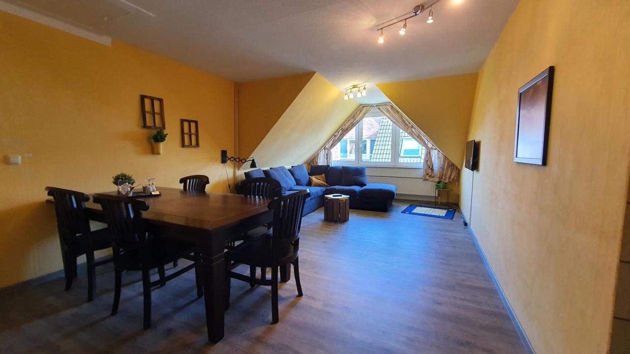 Friesenmeer Ferienwohnung Drei Bensersiel Exteriör bild